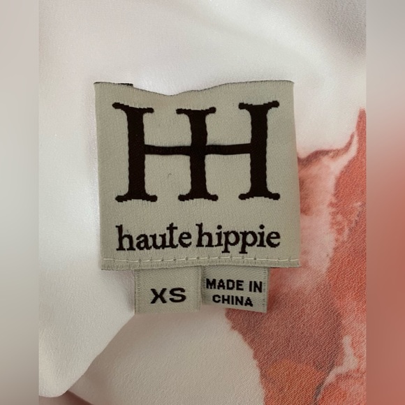 Haute Hippie Haute Hippie Faye Ruffled Silk Top - Picture 5 of 7